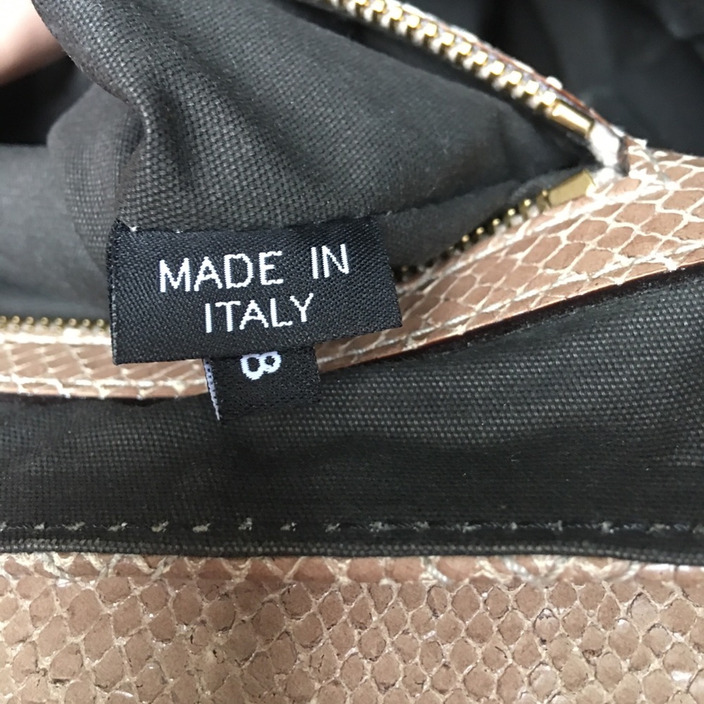 MarcJacobs Python Effect Quilted Stardust Beat Bag - Picture 7 of 8